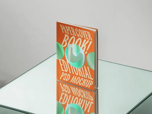 Paperback Book Mockup (PSD)