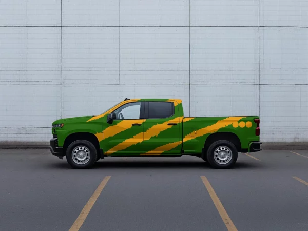 Pickup Truck Branding Mockup