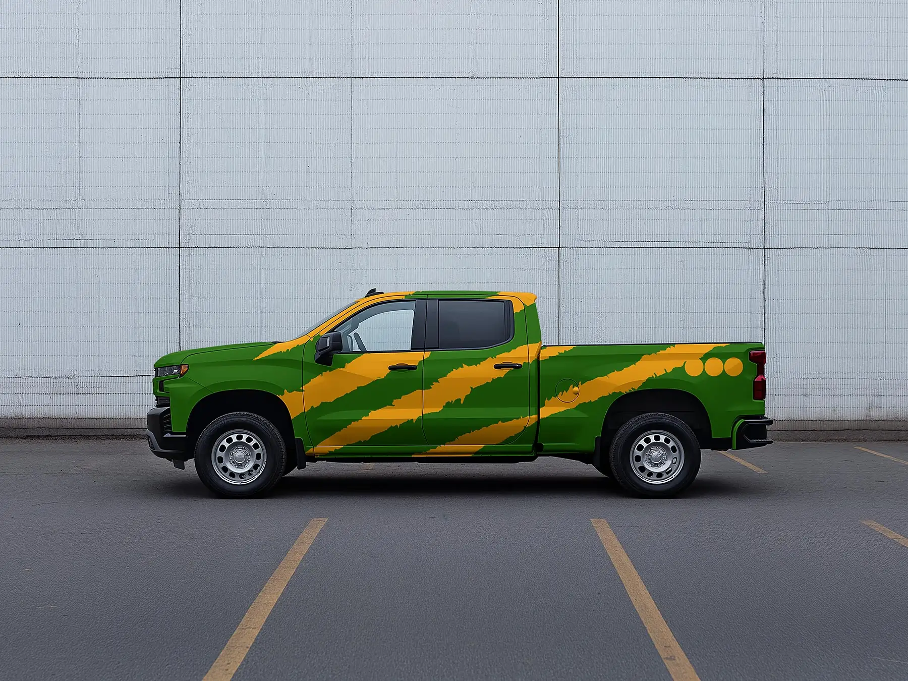 Pickup Truck Branding Mockup