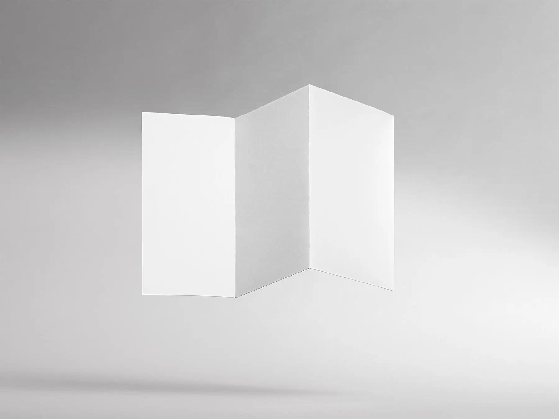 Tri-Fold Brochure Mockup