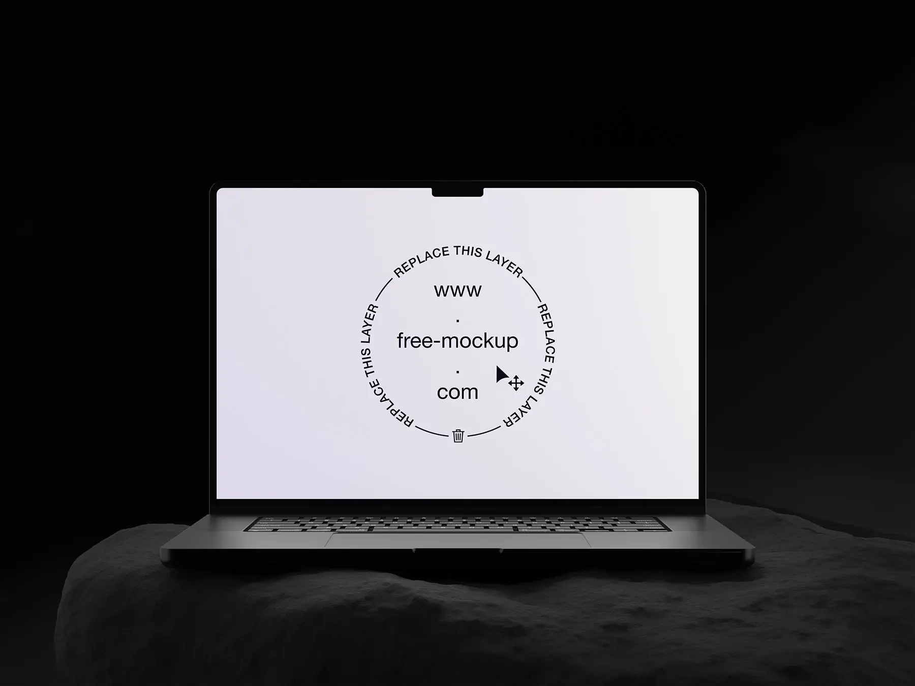 Free MacBook Mockup (PSD)