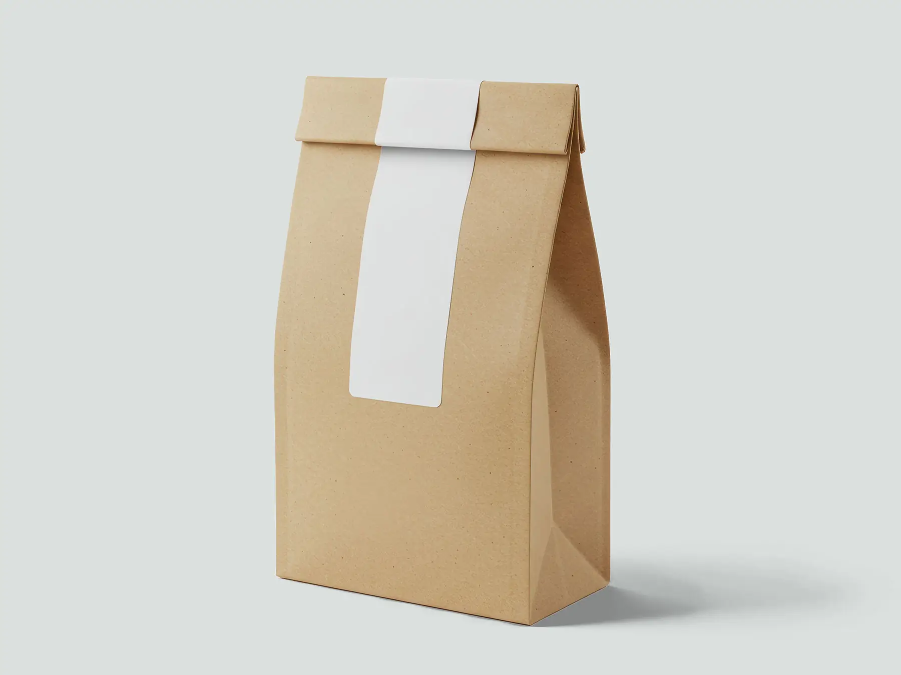 Kraft Bakery Paper Bag Mockup