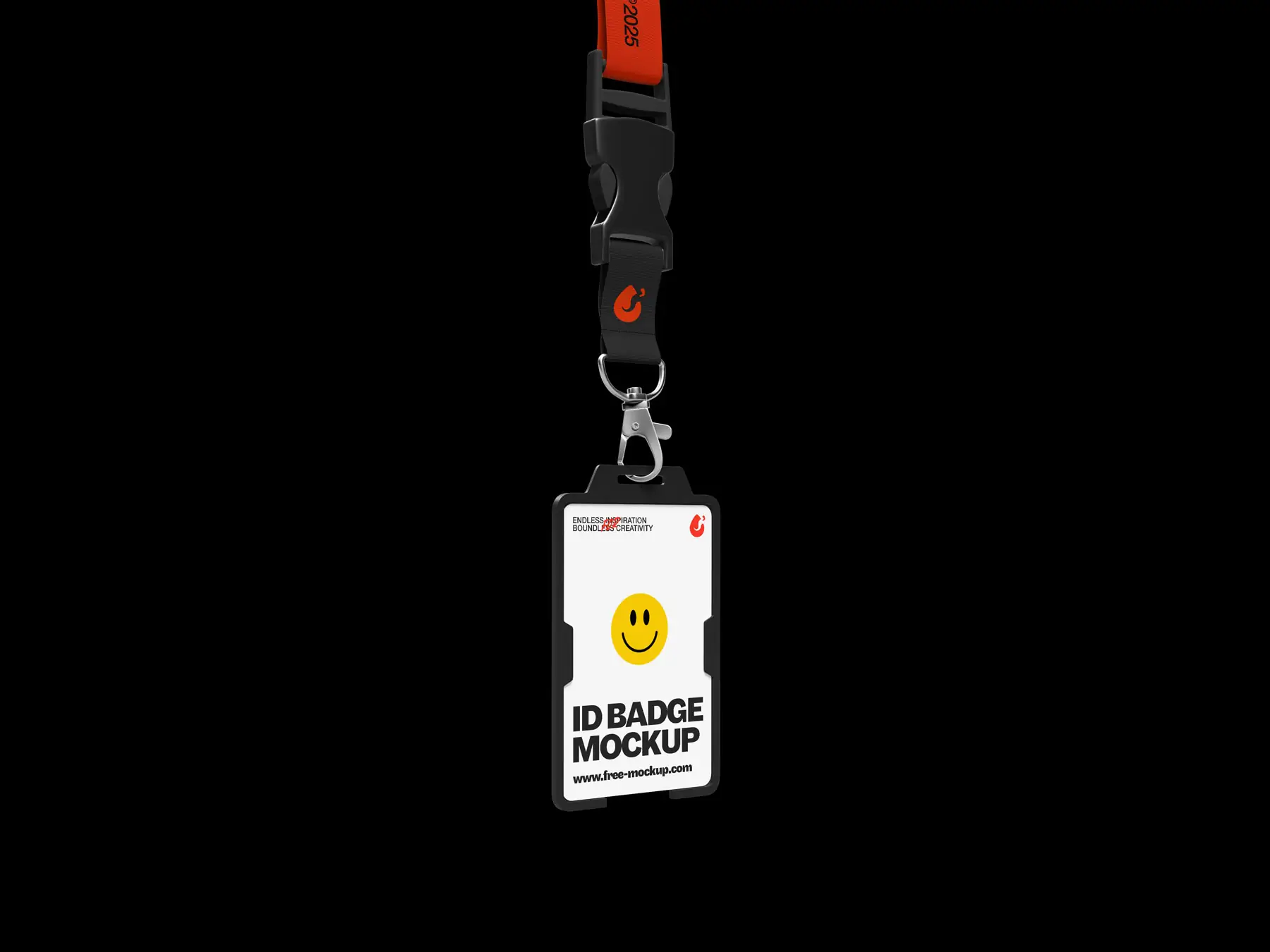 Lanyard ID Badge Mockup (Free Download)