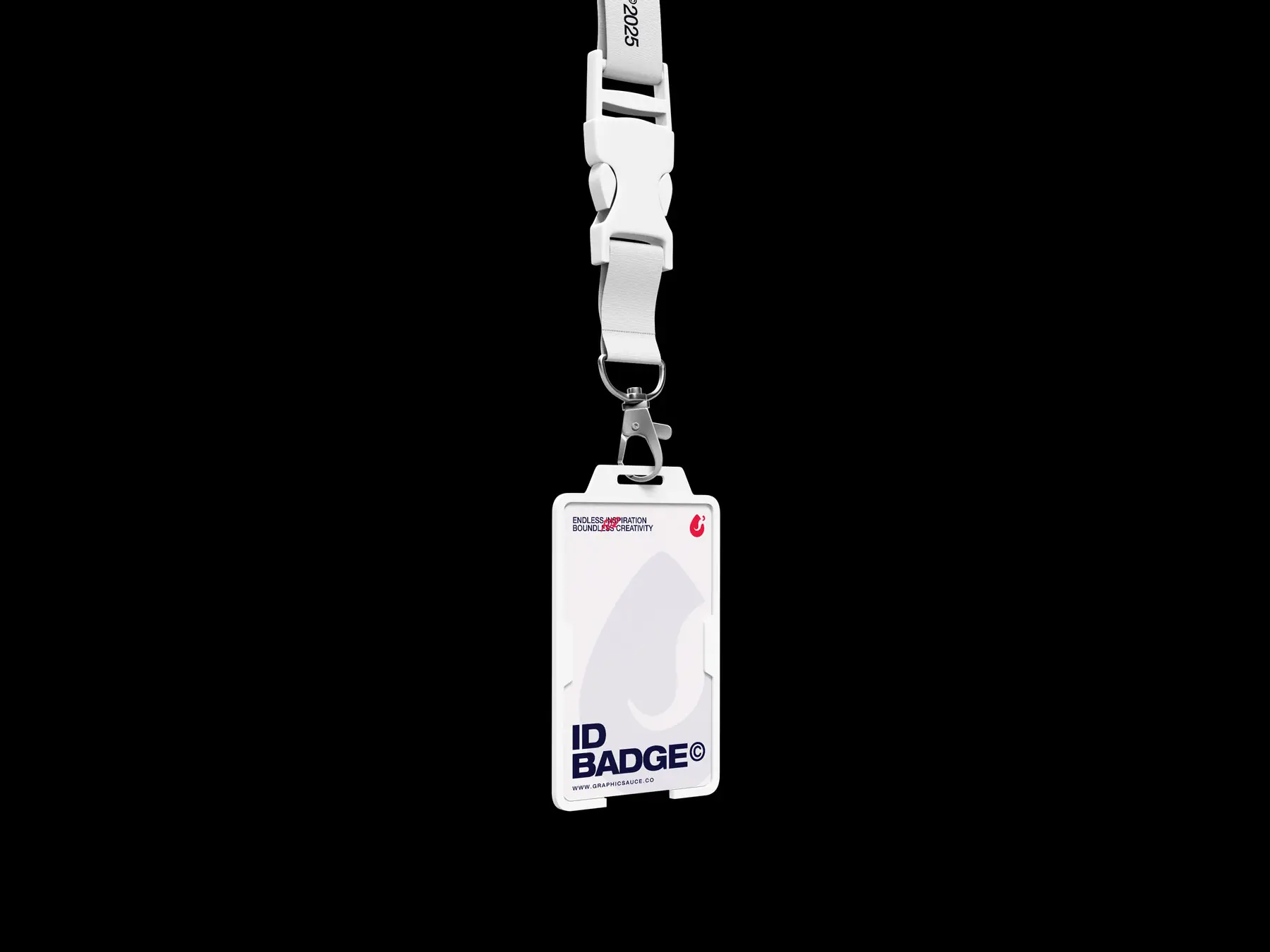 Lanyard ID Badge Mockup (Free Download)