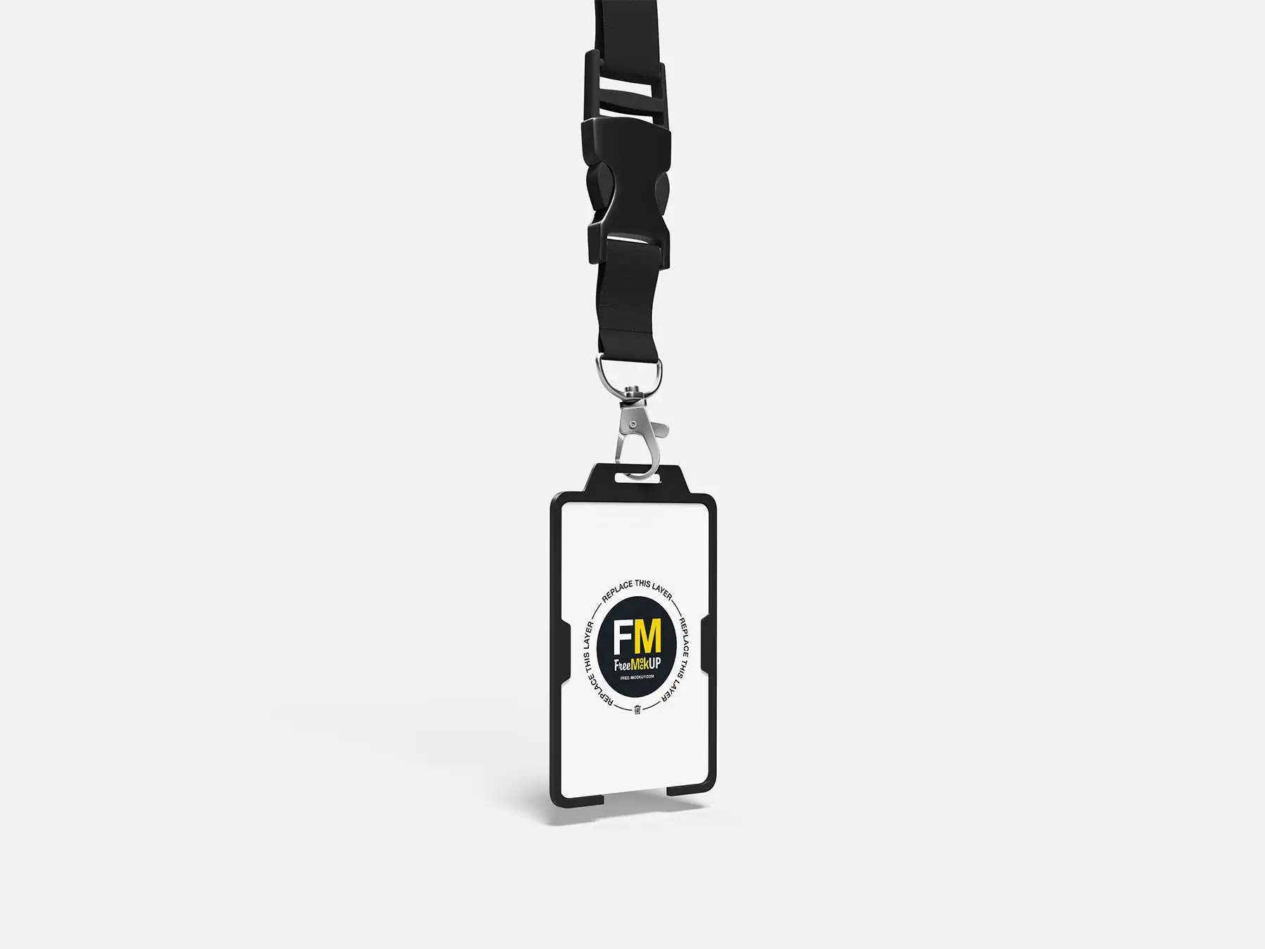 Lanyard ID Badge Mockup (Free Download)