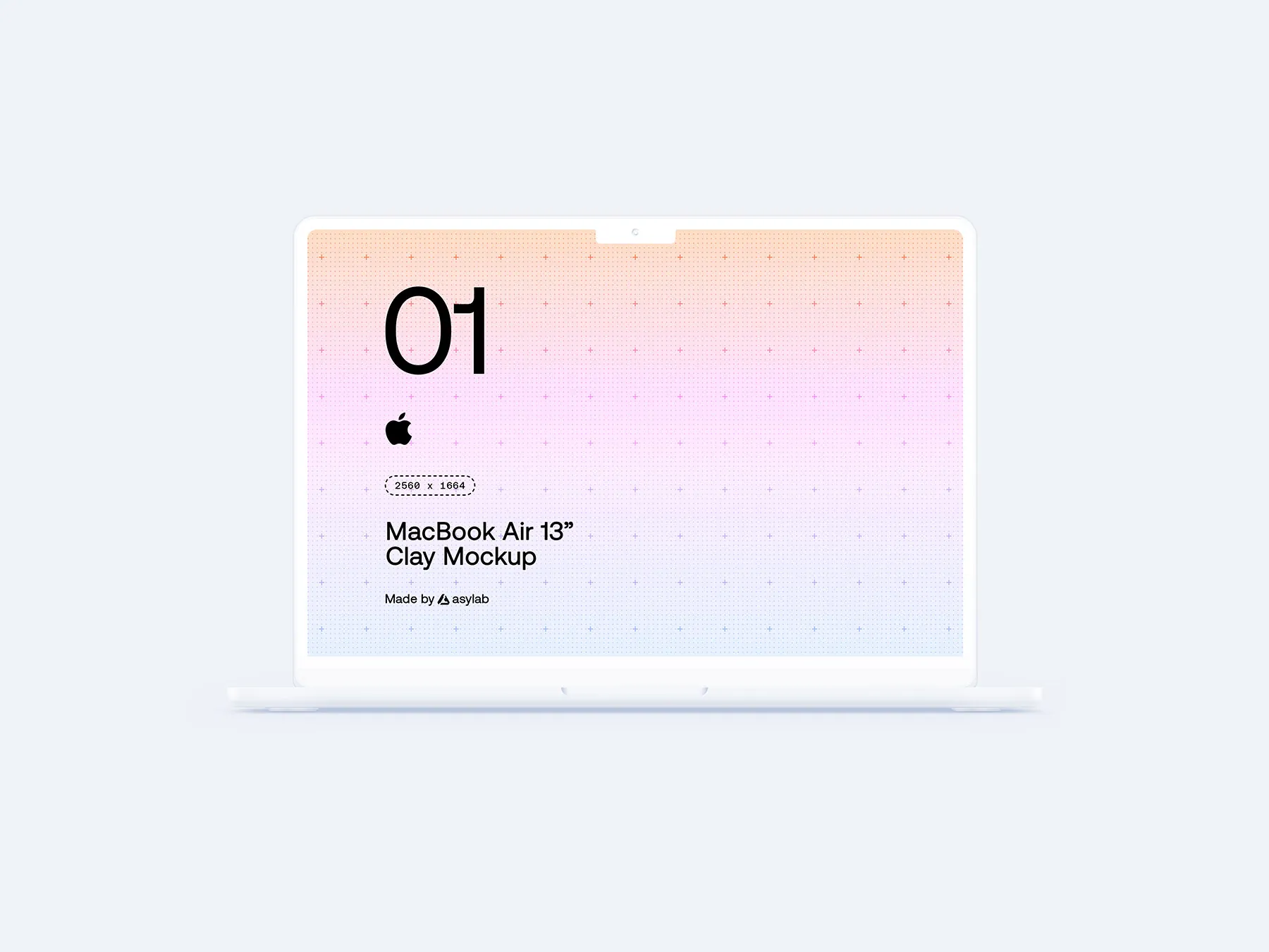 MacBook Air Mockup (Original, Clay & Vector)