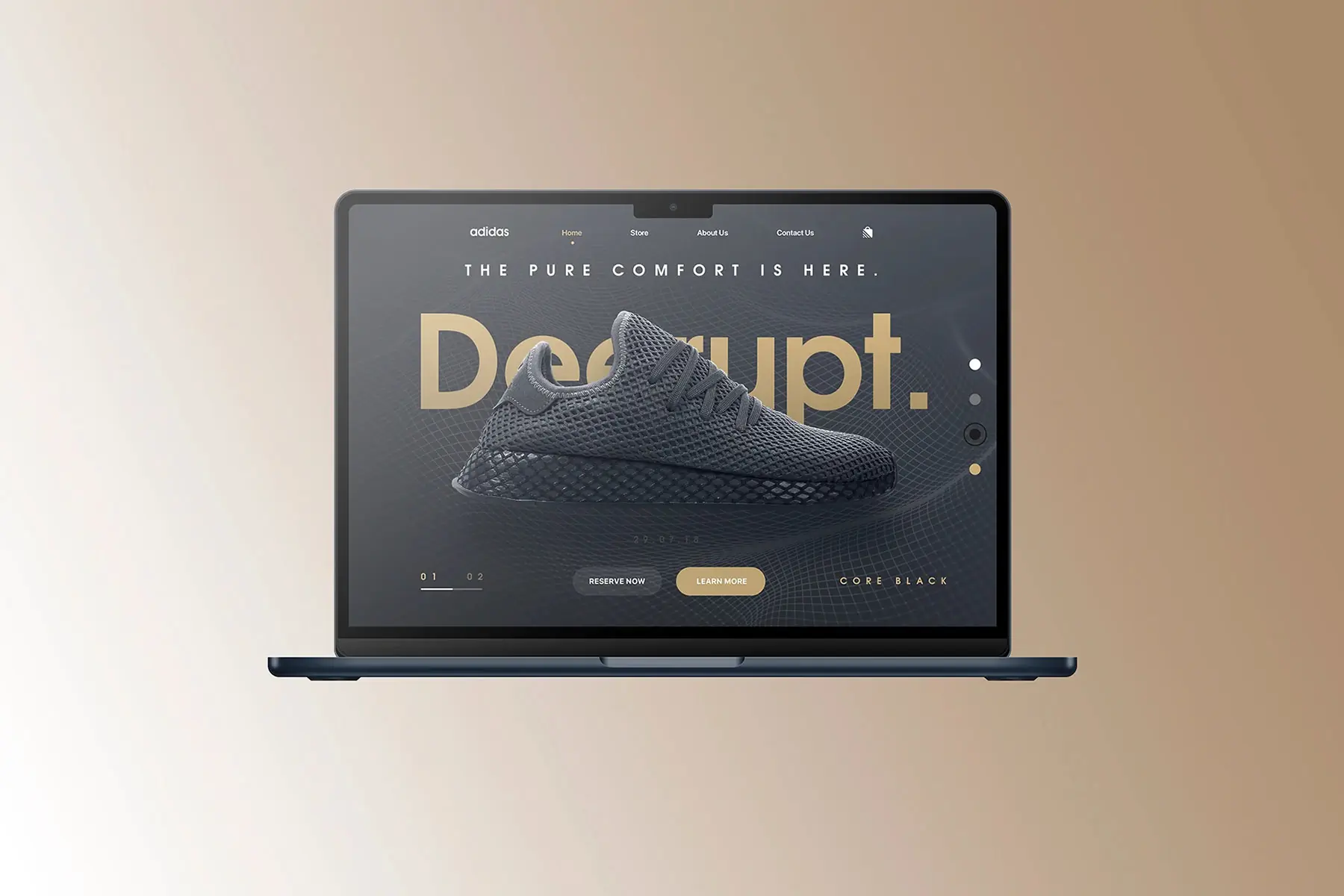 MacBook Air Mockup Set (Original, Clay & Vector – PSD & Figma)
