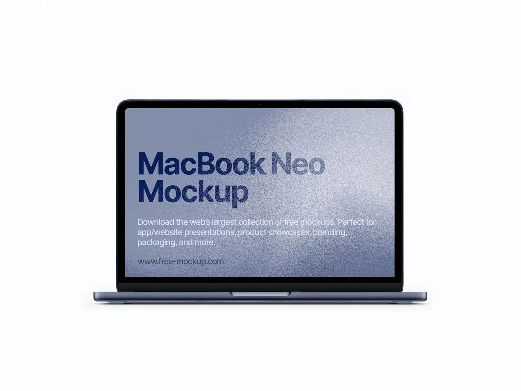 MacBook Mockup: Minimalist Scene (Free Download)