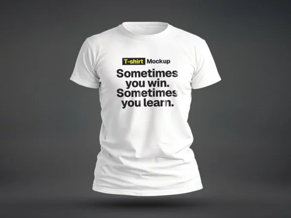 Free T-Shirt Mockup (Isolated)