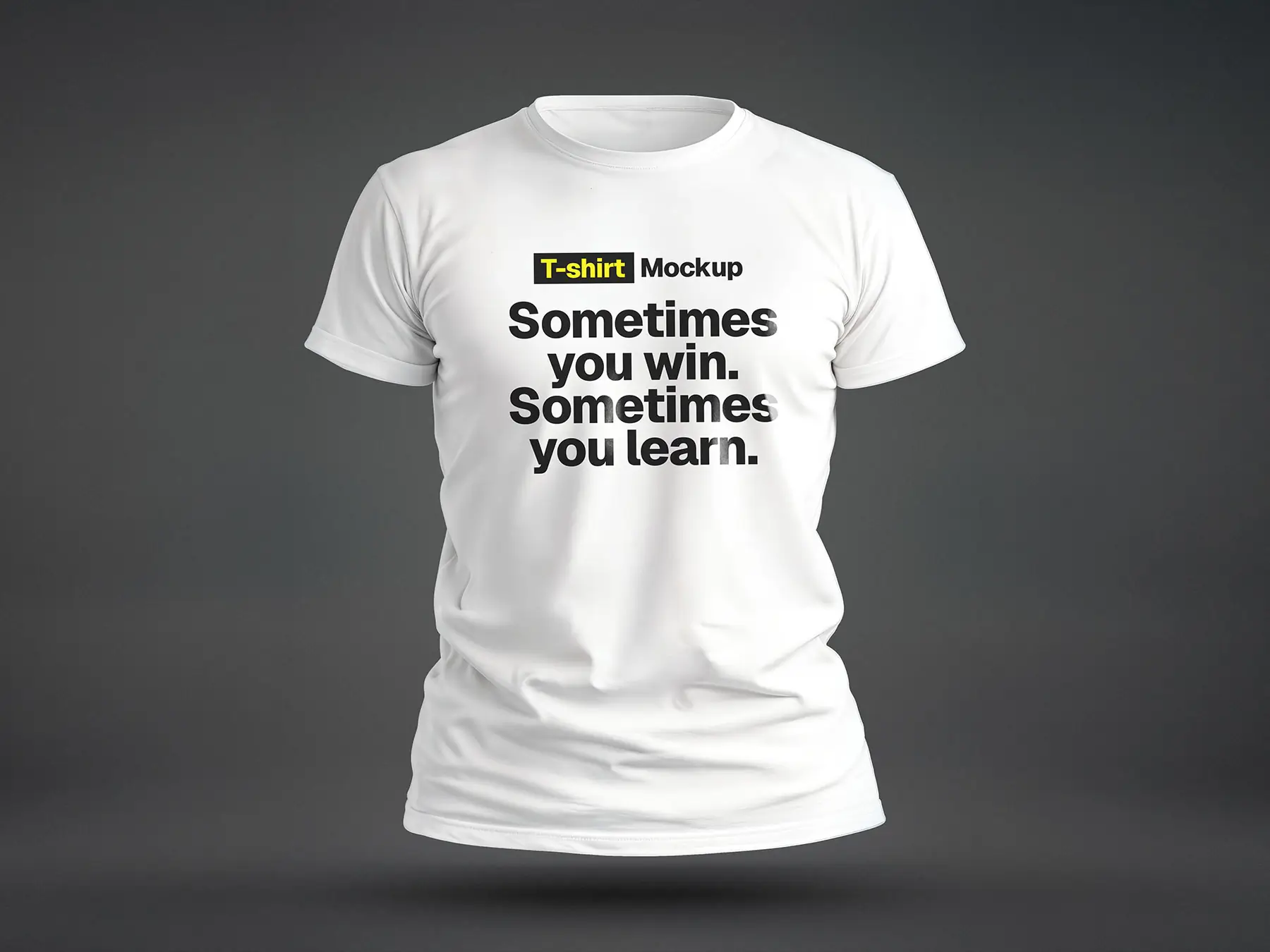 T-Shirt Mockup (Isolated)