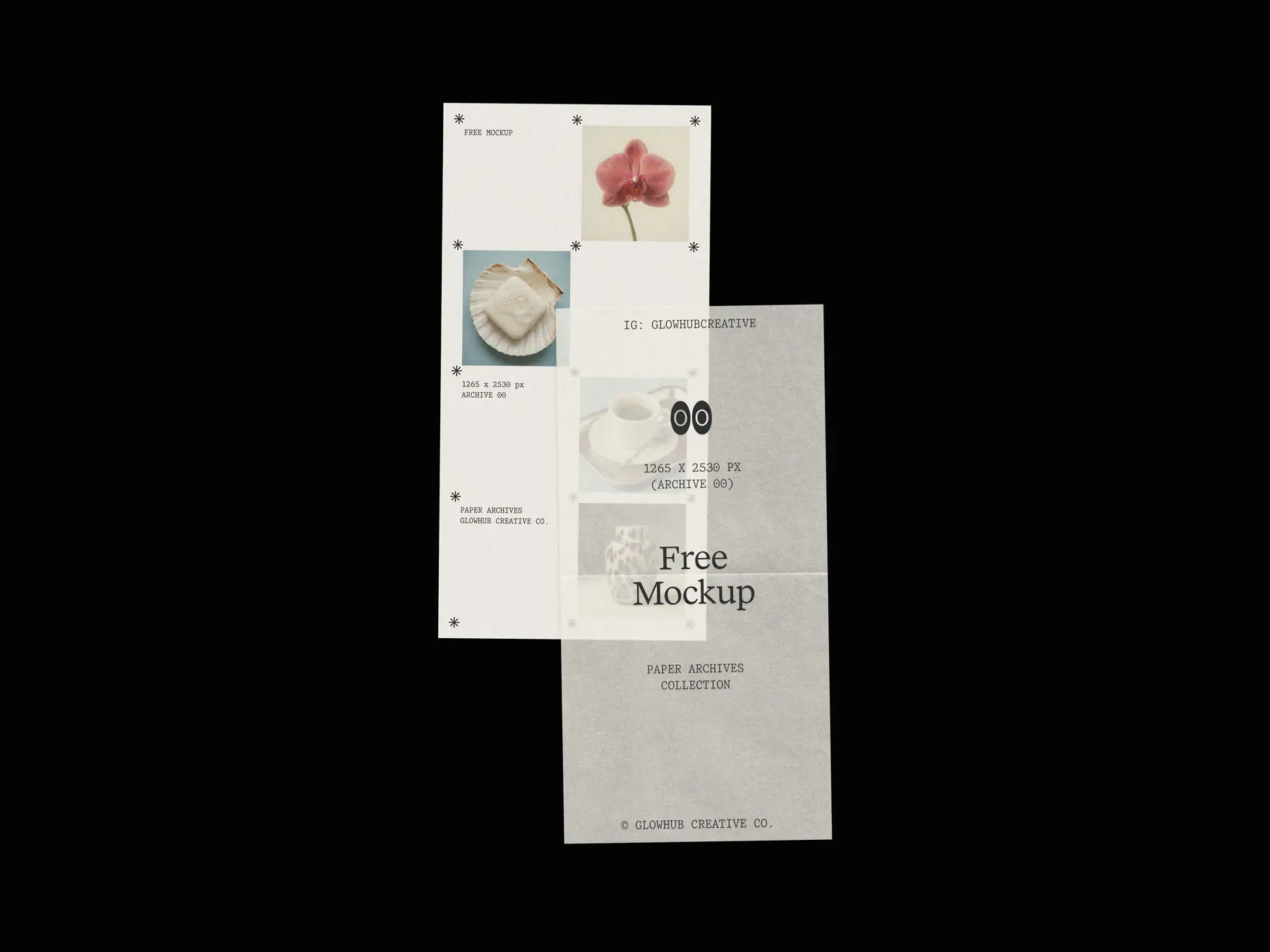 Vellum Paper Mockup (Free Download)