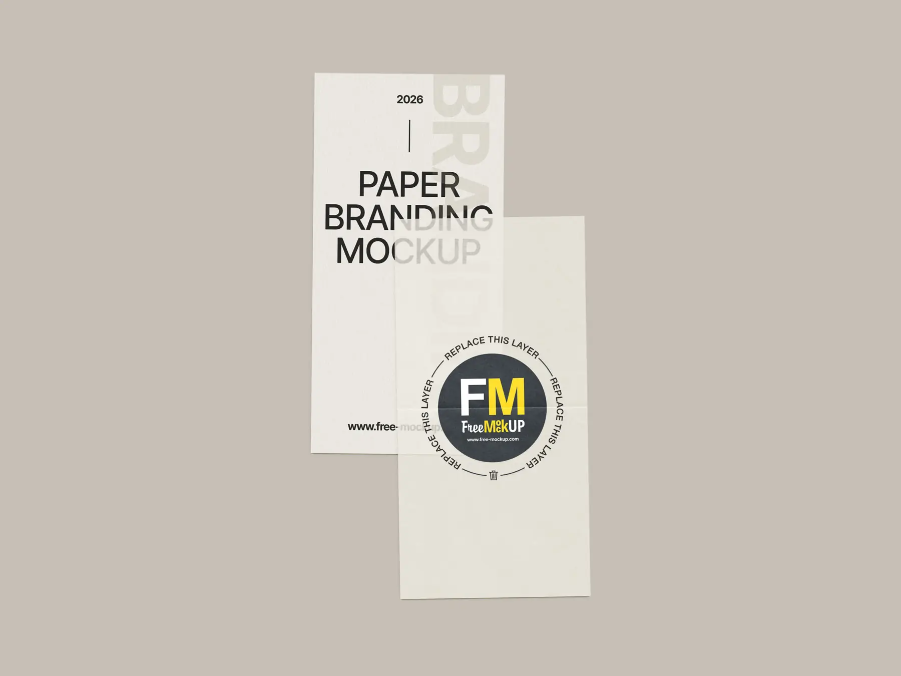 Vellum Paper Mockup (Free Download)