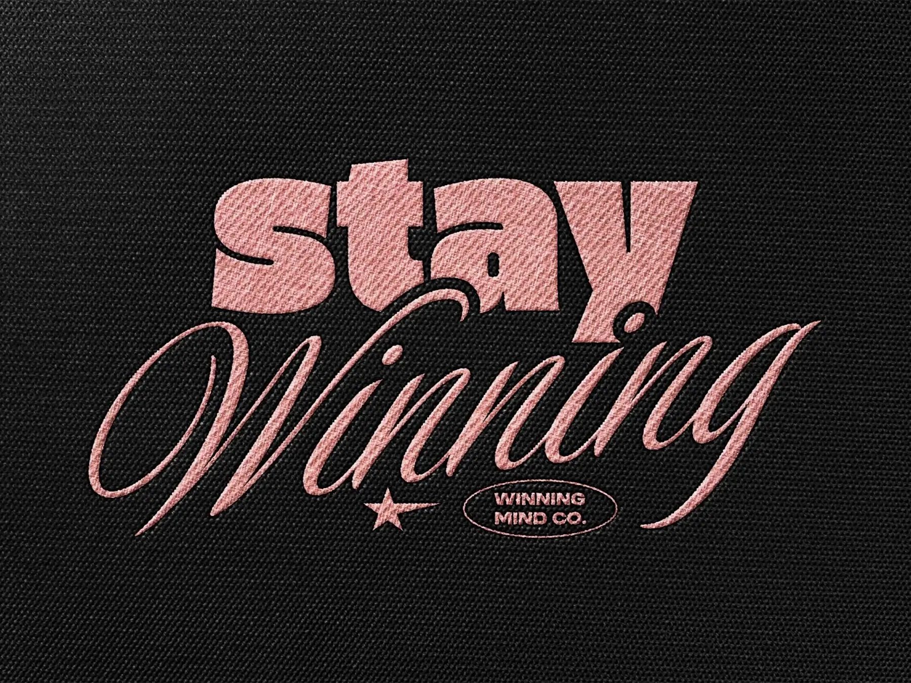 Embroidery Logo Mockup with Stitching Effect