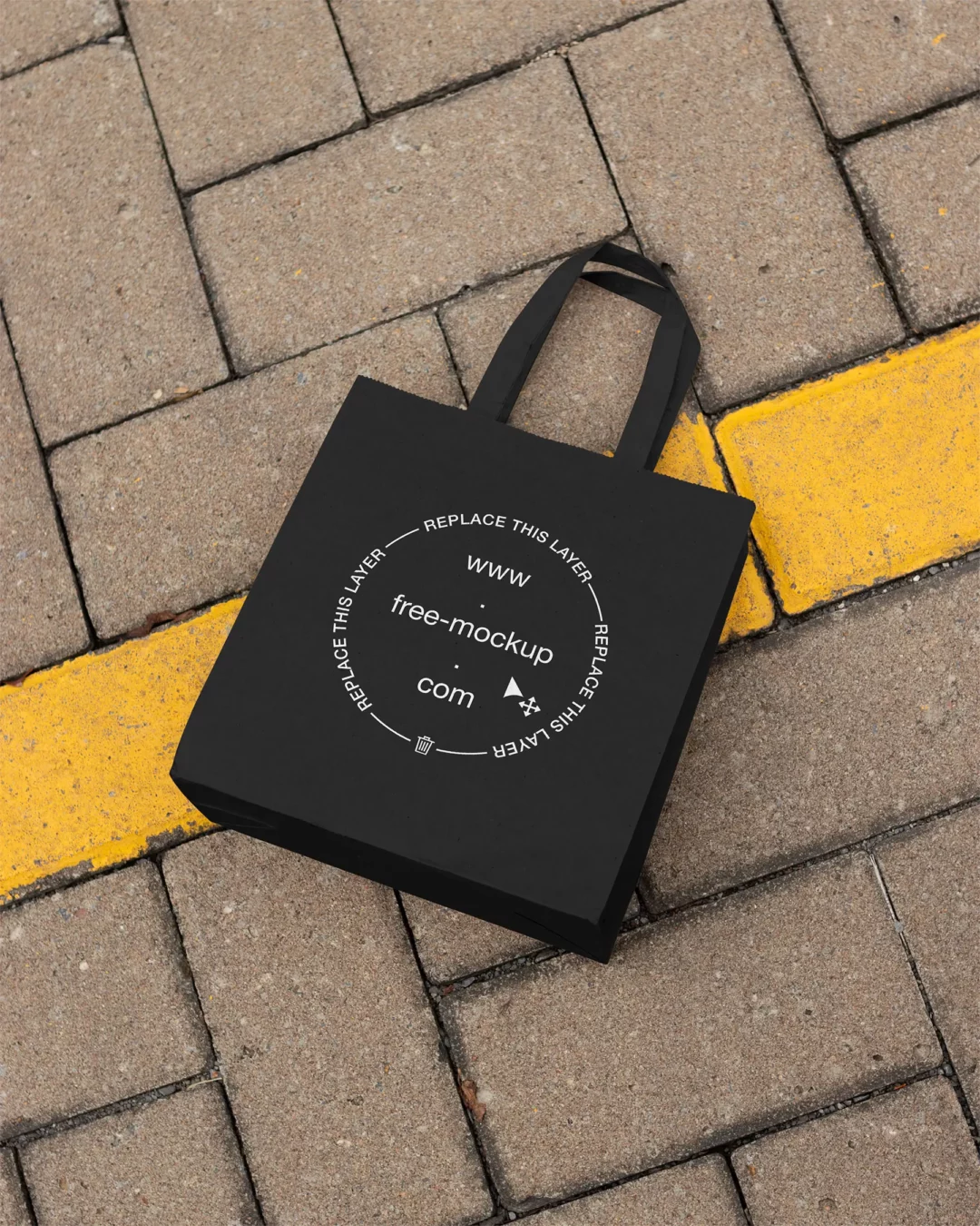 Free Paper Bag Mockup