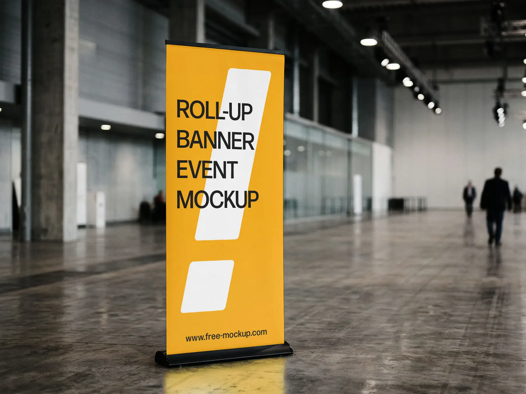 Roll-Up Banner Event Mockup