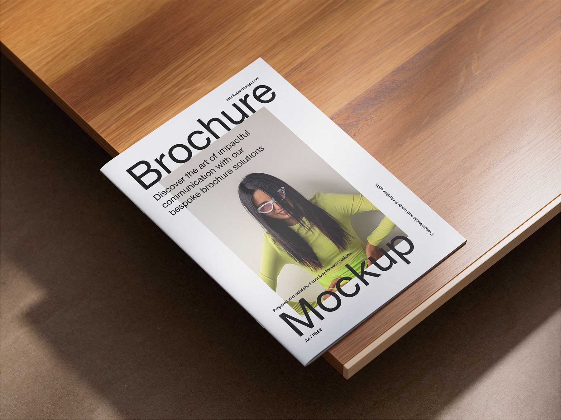 Free Brochure Mockup Kit