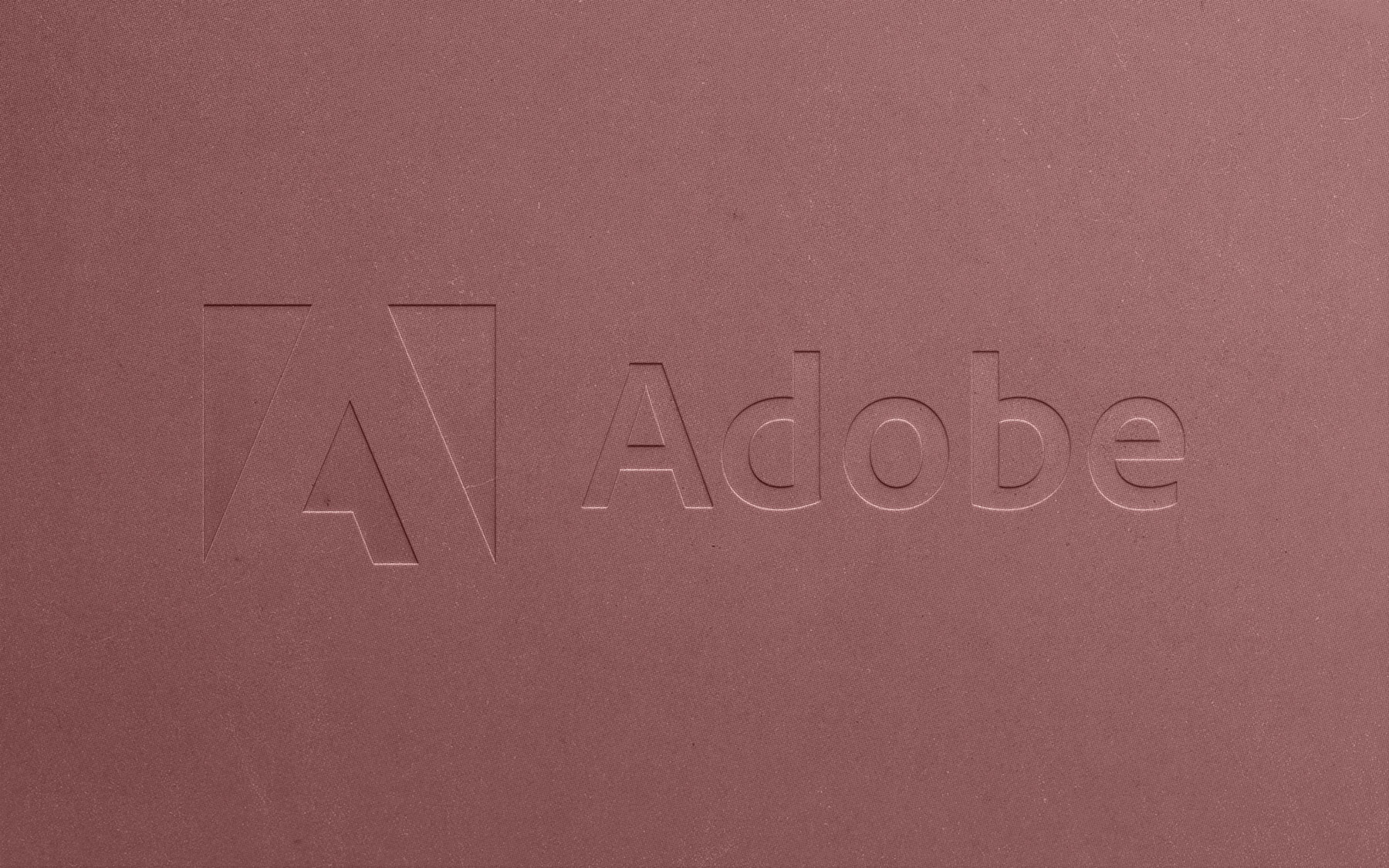 Free Debossed Logo Mockup on Pressed Paper