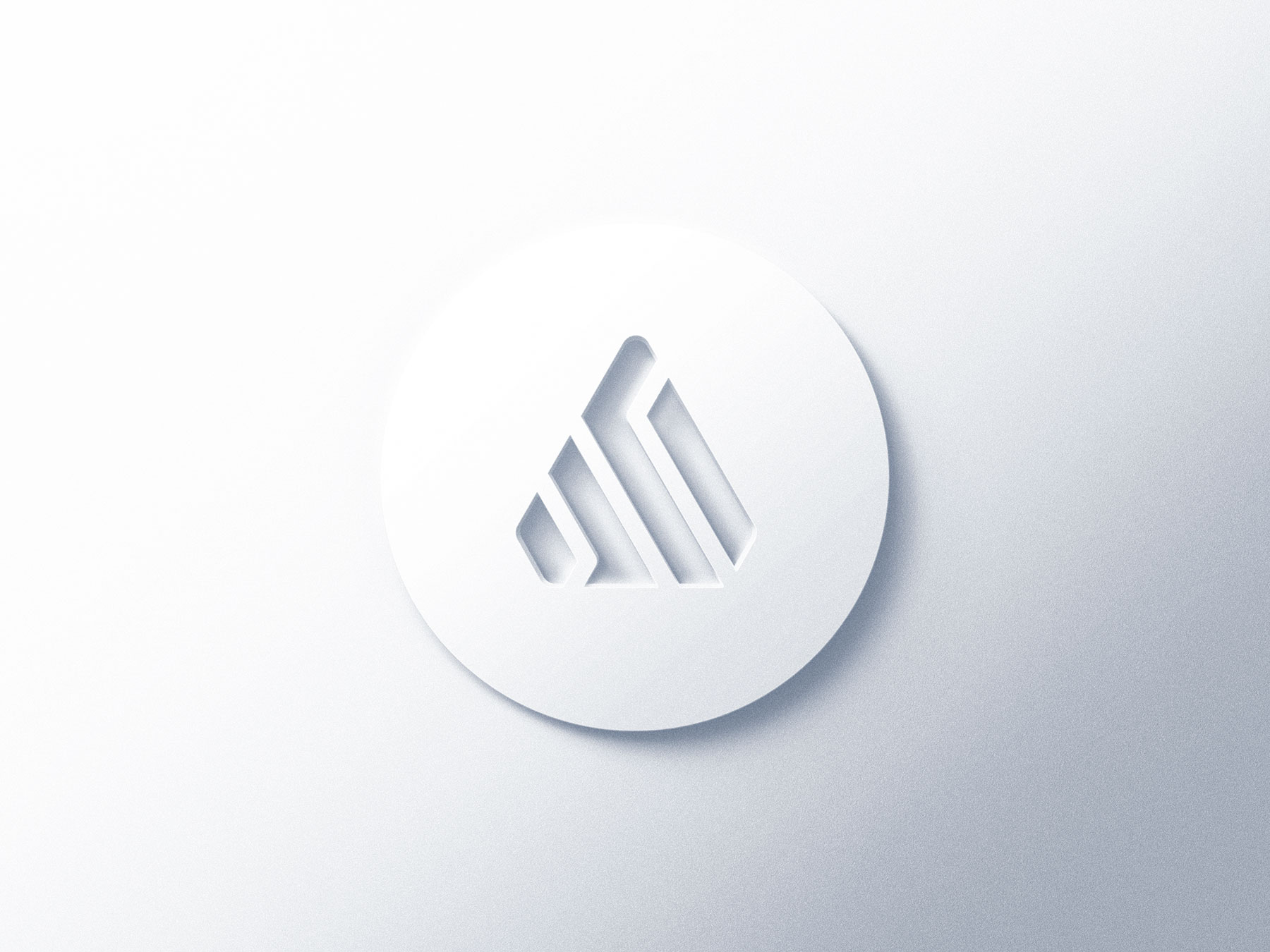 Free Realistic 3D Logo Mockup (PSD)
