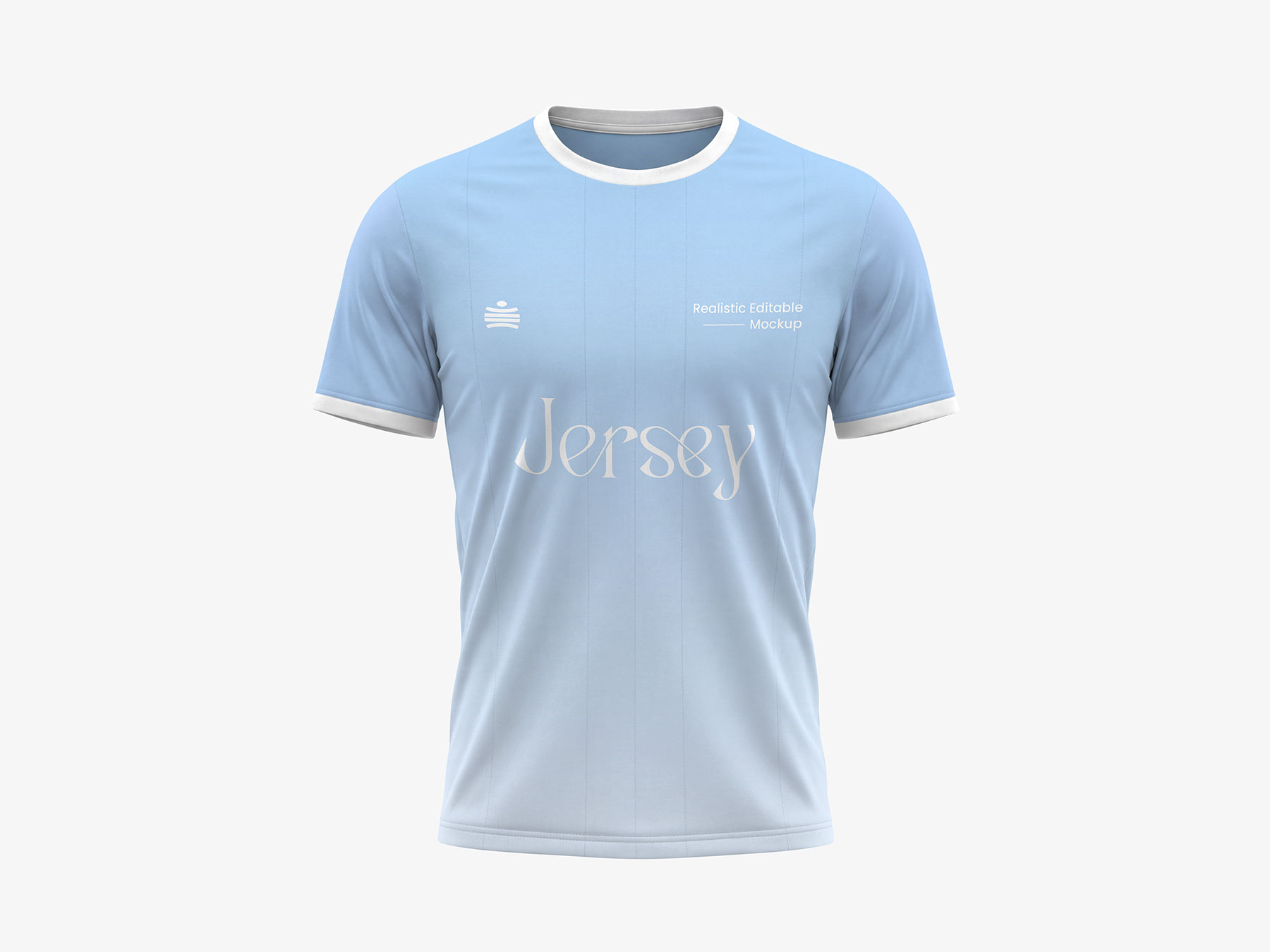 Free Soccer Jersey Sports T-Shirt Mockup