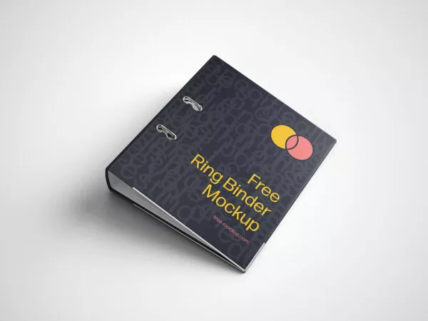 Ring Binder Folder Mockup (Free Download)
