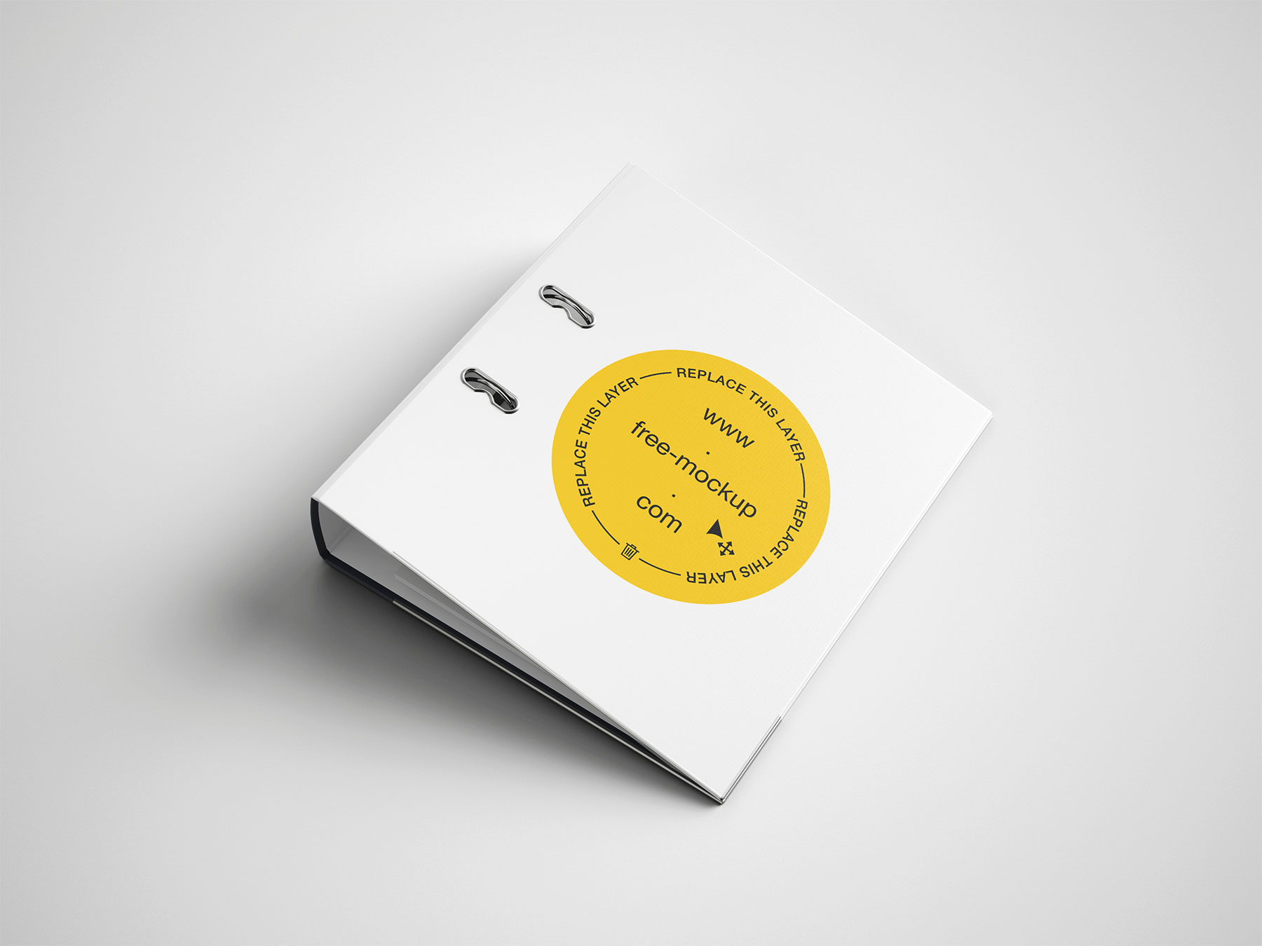 Ring Binder Folder Mockup (Free Download)