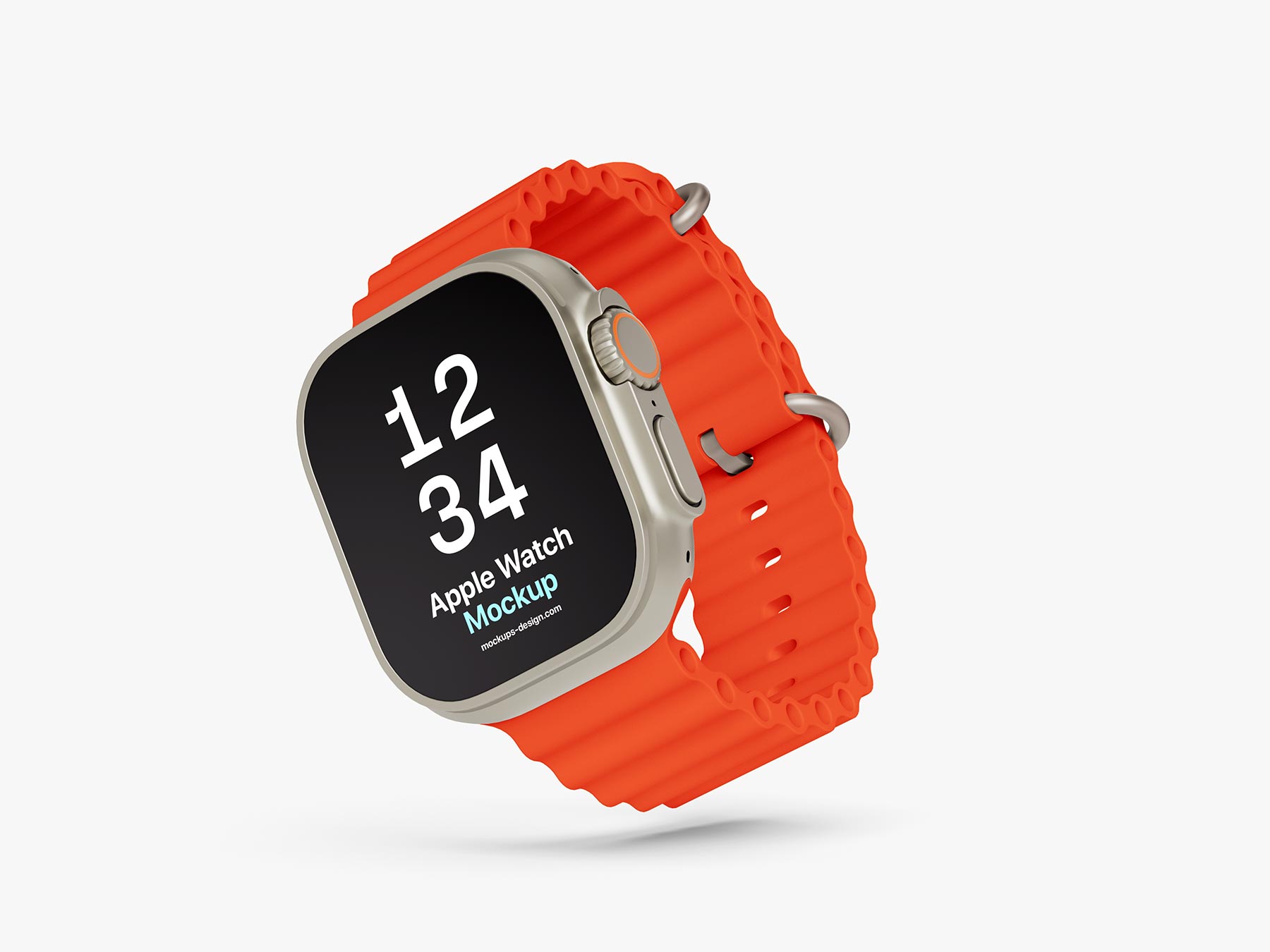Free Apple Watch Ultra Mockup Set