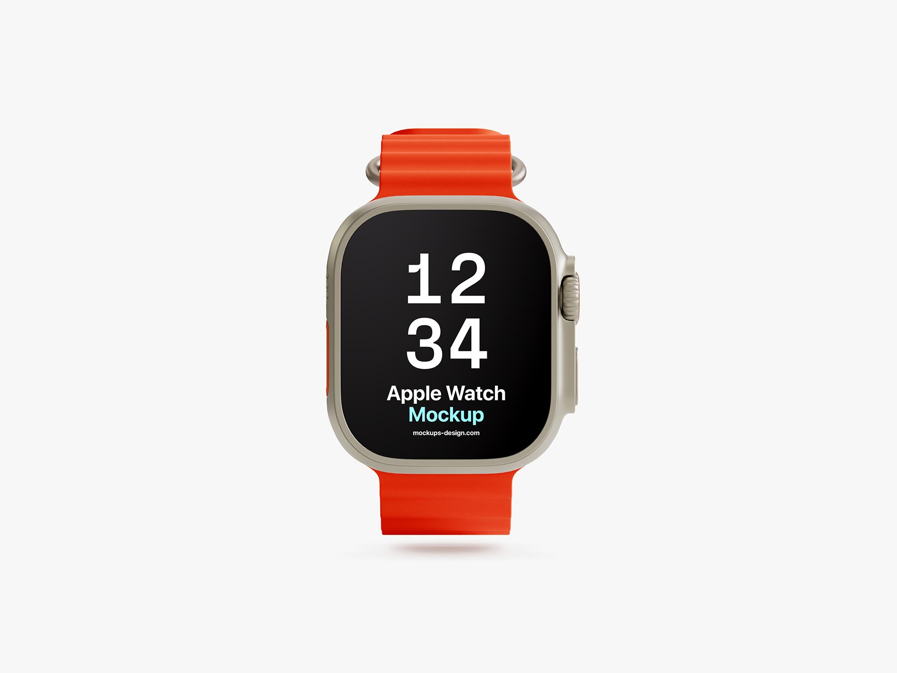 Free Apple Watch Ultra Mockup Set