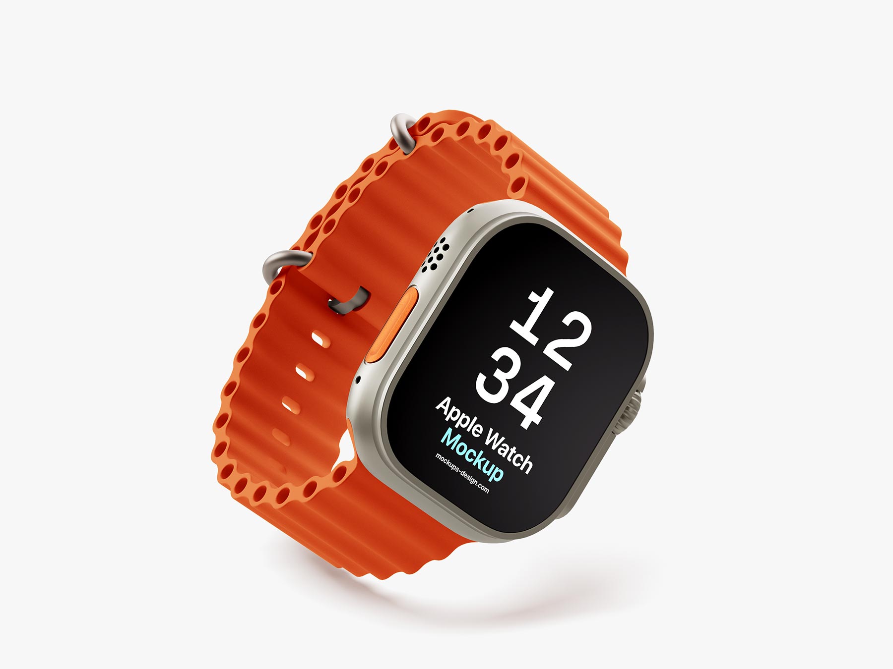 Free Apple Watch Ultra Mockup Set