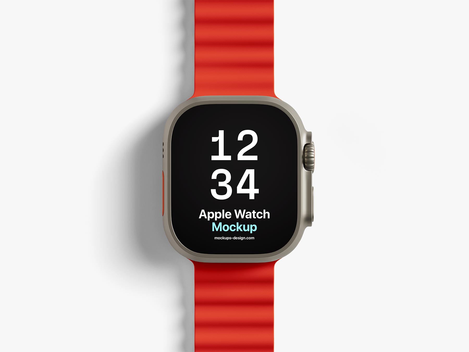 Free Apple Watch Ultra Mockup Set