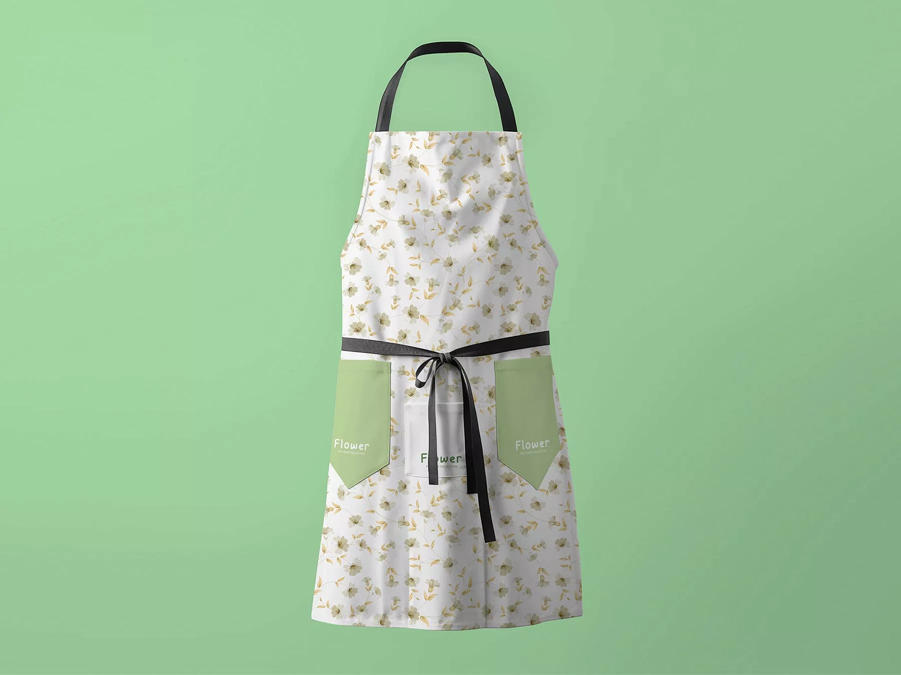 Free Apron Mockup – Kitchen & Cafe Uniform (PSD)