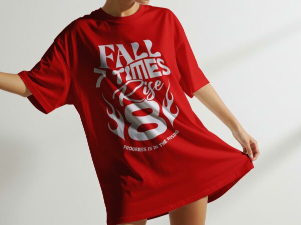 Oversized T-Shirt Mockup (Free Download)