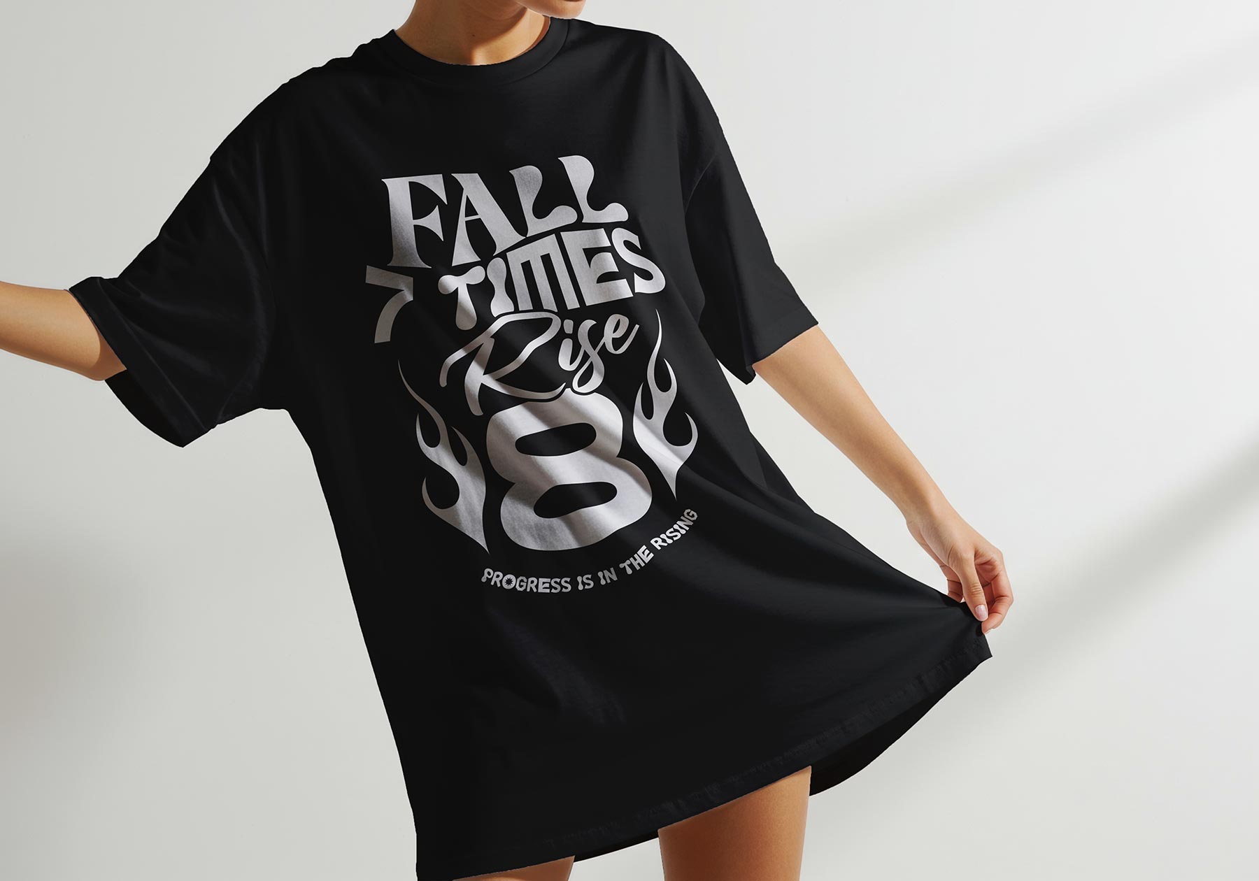 Oversized T-Shirt Mockup (Free Download)