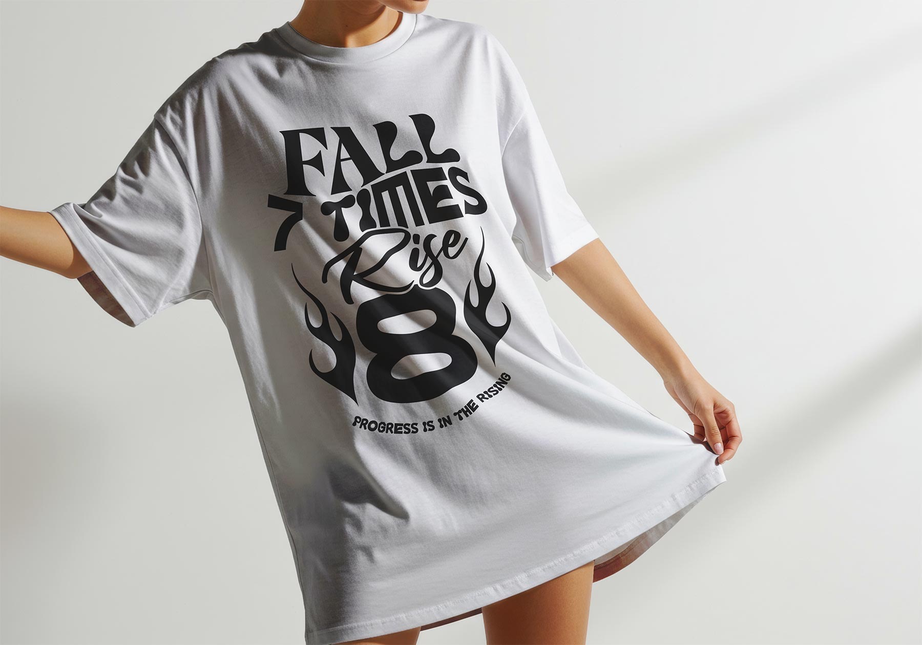 Oversized T-Shirt Mockup (Free Download)