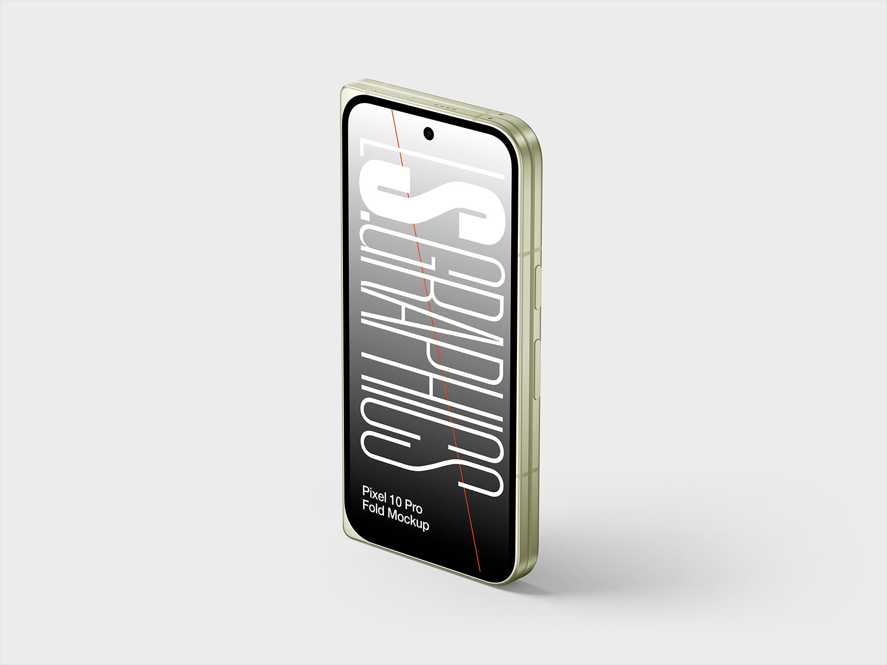 Pixel Fold 10 Pro Free Mockup