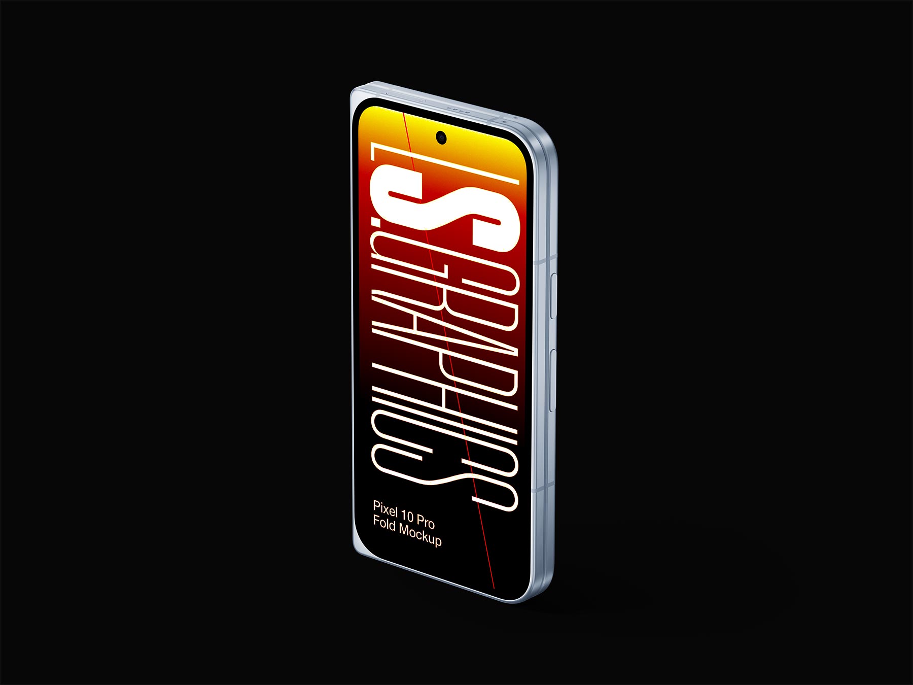 Pixel Fold 10 Pro Free Mockup