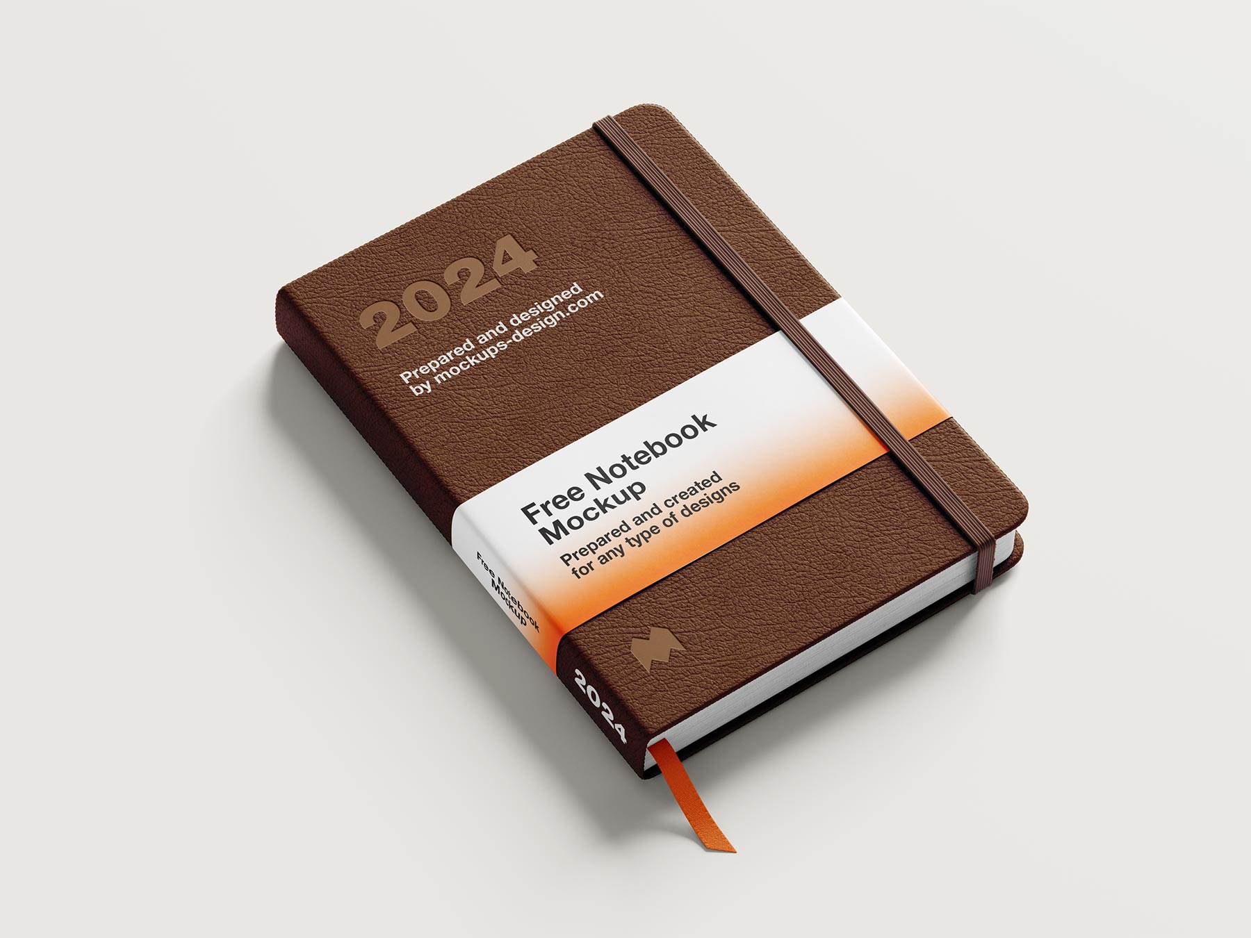 Classic Hardcover Notebook & Planner Mockup Set