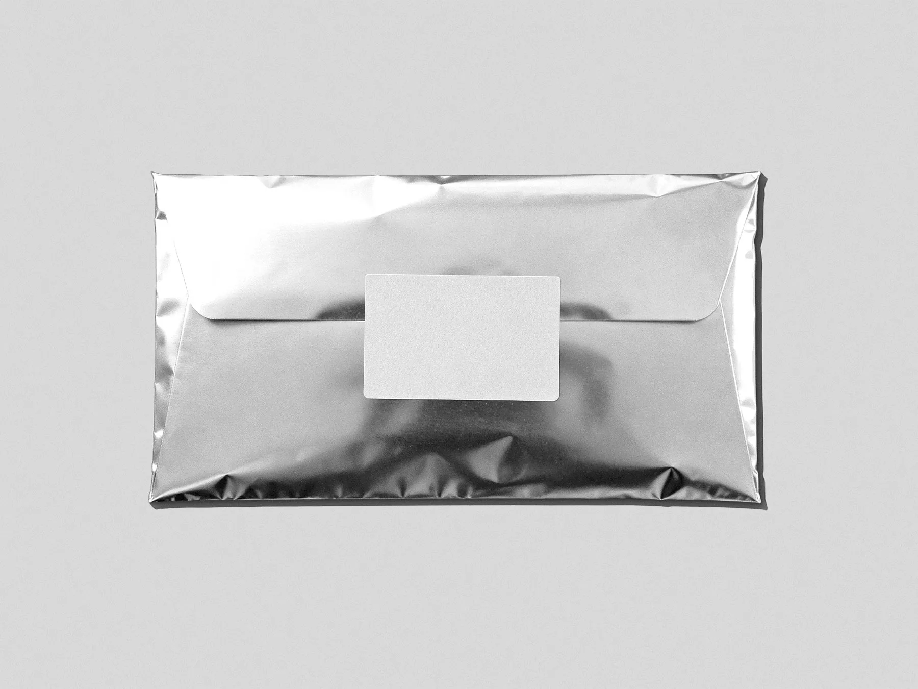 Free Metallic Foil Envelope Mockup – Foil Mailing Display