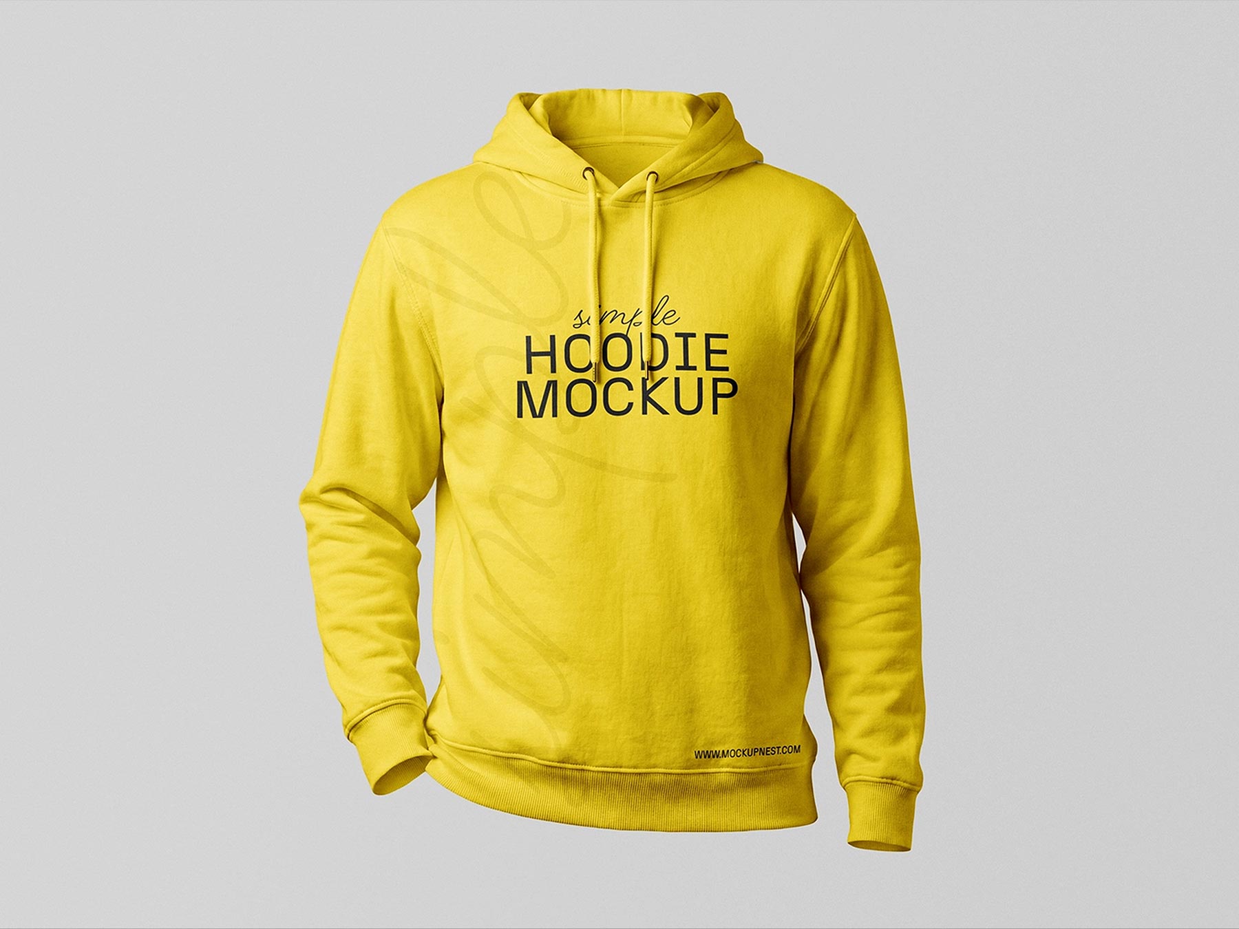 Pullover Hoodie Free Mockup