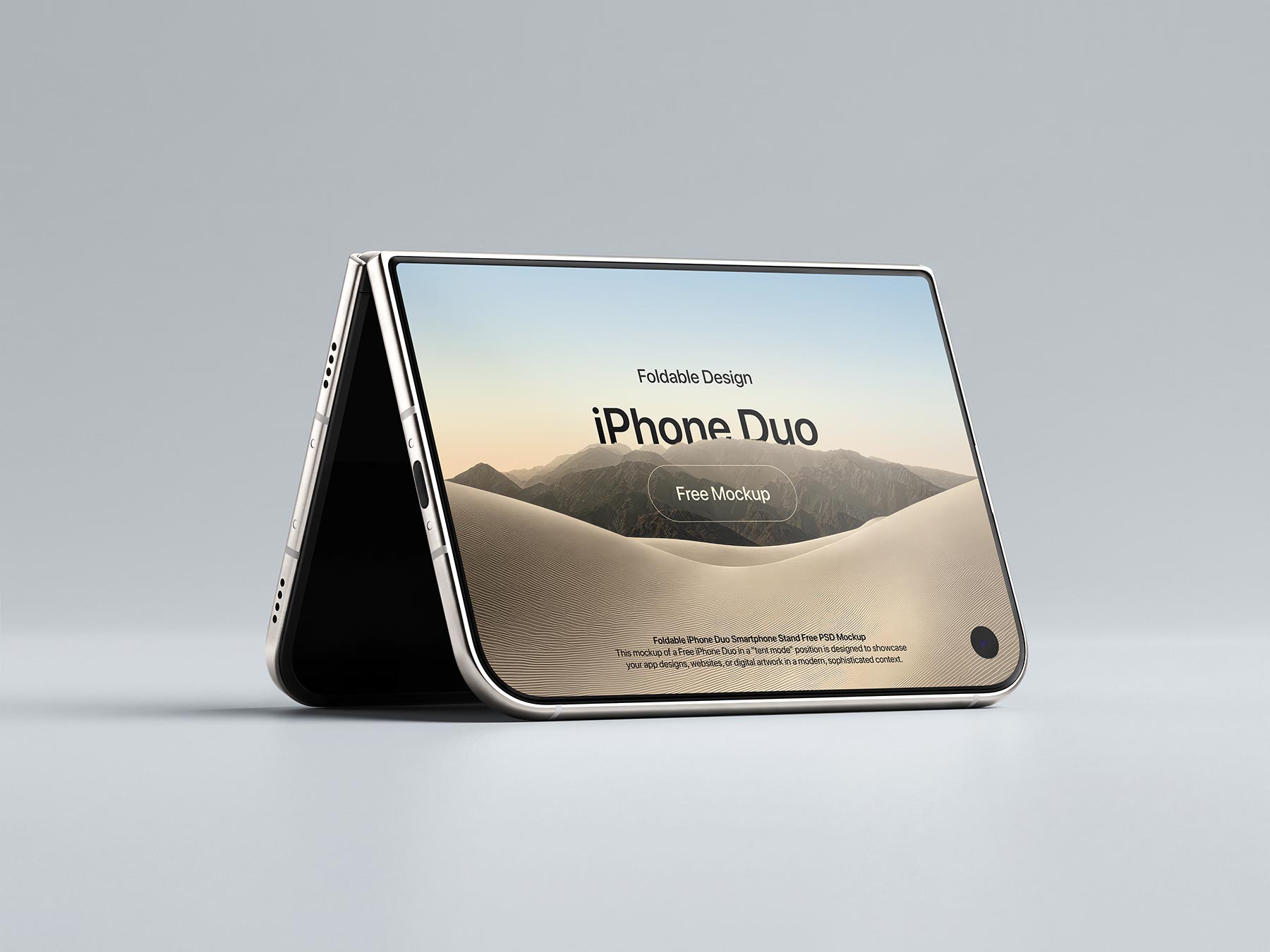 Free iPhone Duo Mockup