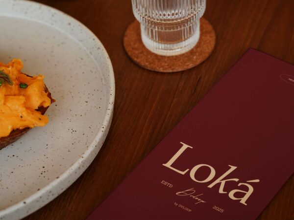 Free Restaurant Menu Card Mockup on Wooden Table