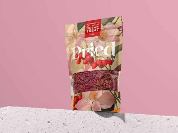 Free Standing Foil Pouch Mockup with Window