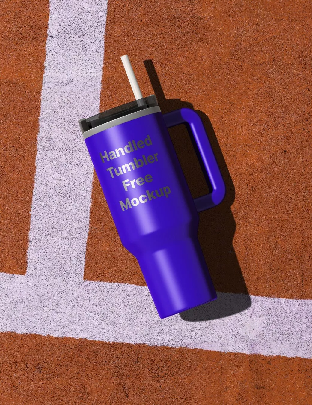 Handled Tumbler Free Mockup