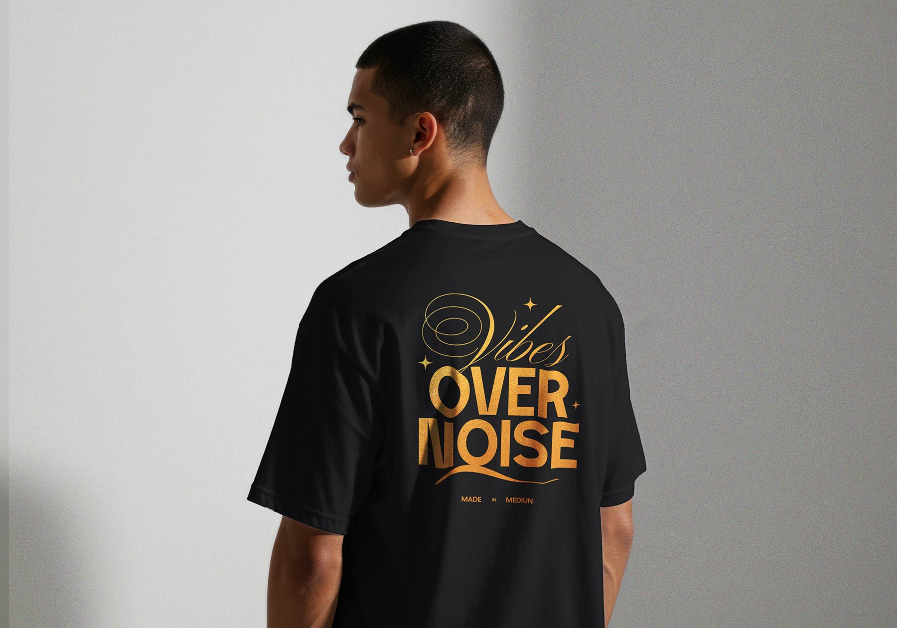 Back T-Shirt Mockup (Free PSD)