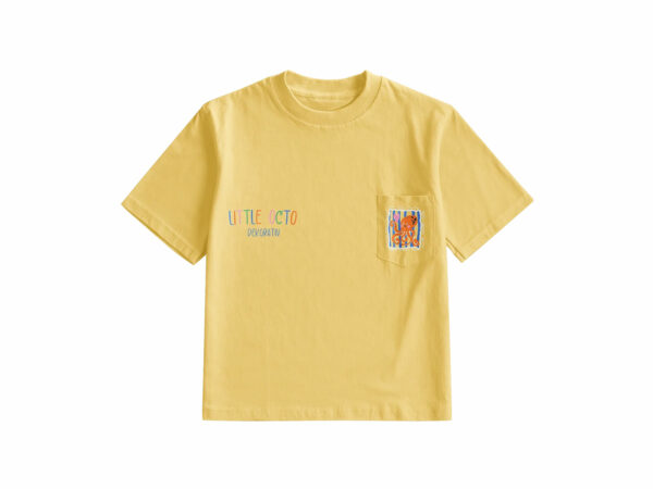 Free Pocket T-Shirt Mockup – Kids & Apparel Branding Display