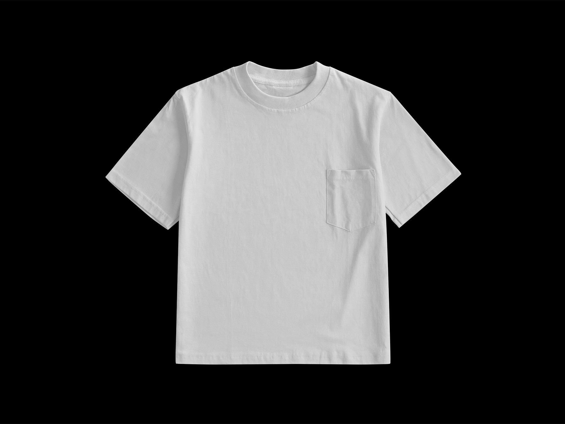 Free Pocket T-Shirt Mockup – Kids & Apparel Branding Display