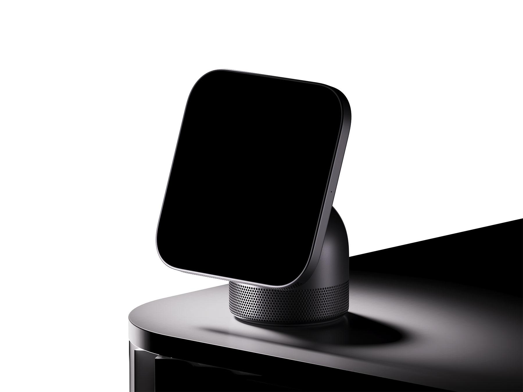 Free Smart Display Speaker Mockup – Home Hub UI Display | The Free Mockup