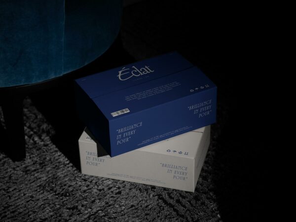 Free Stacked Packaging Boxes Mockup