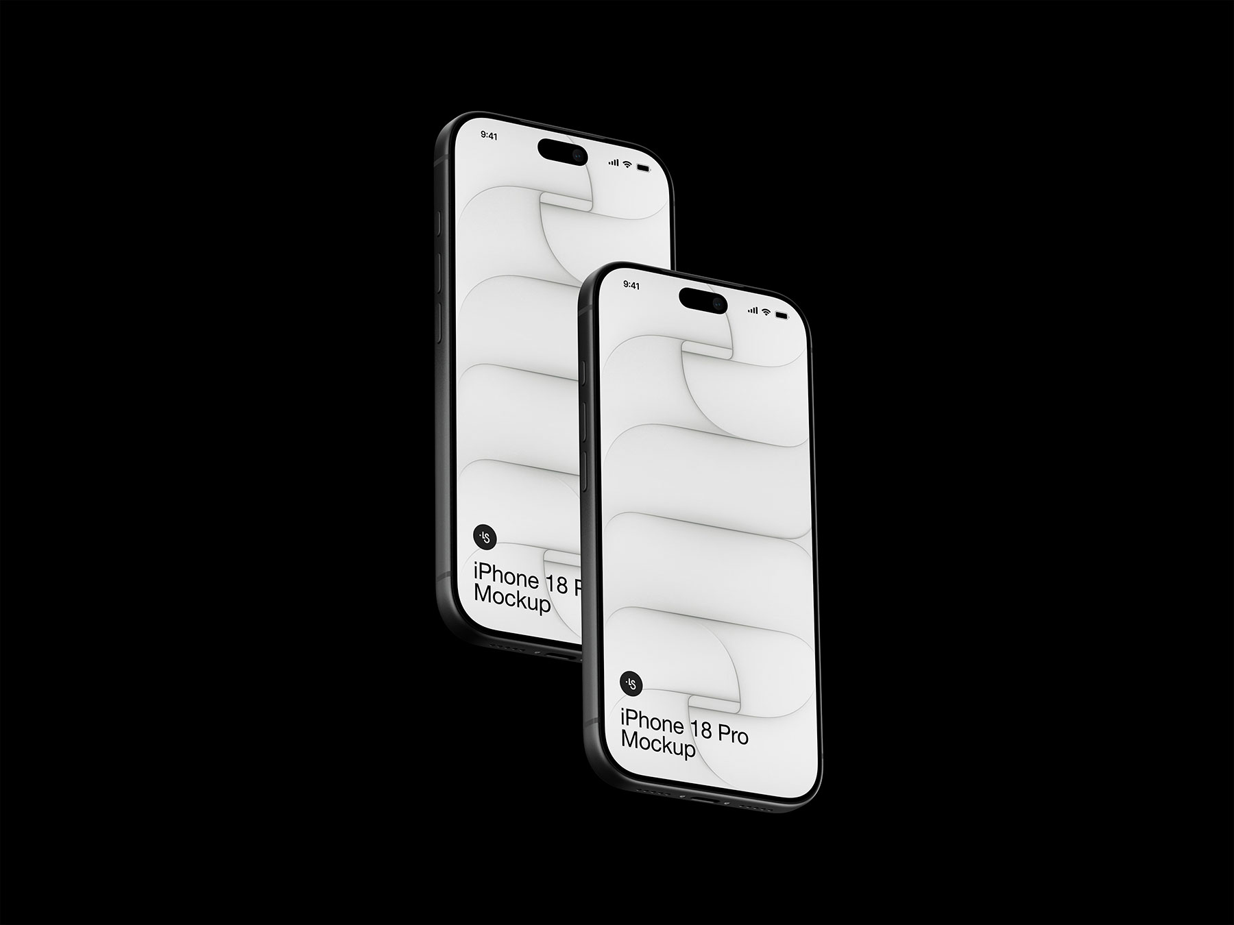 iPhone 18 Pro Free Mockup Set