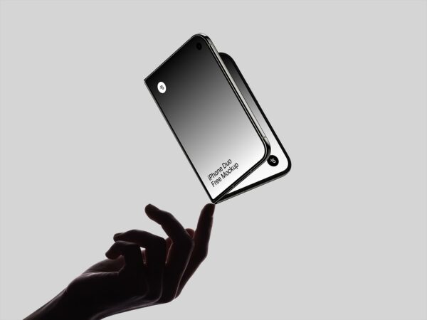iPhone Duo Mockup (Free Download)