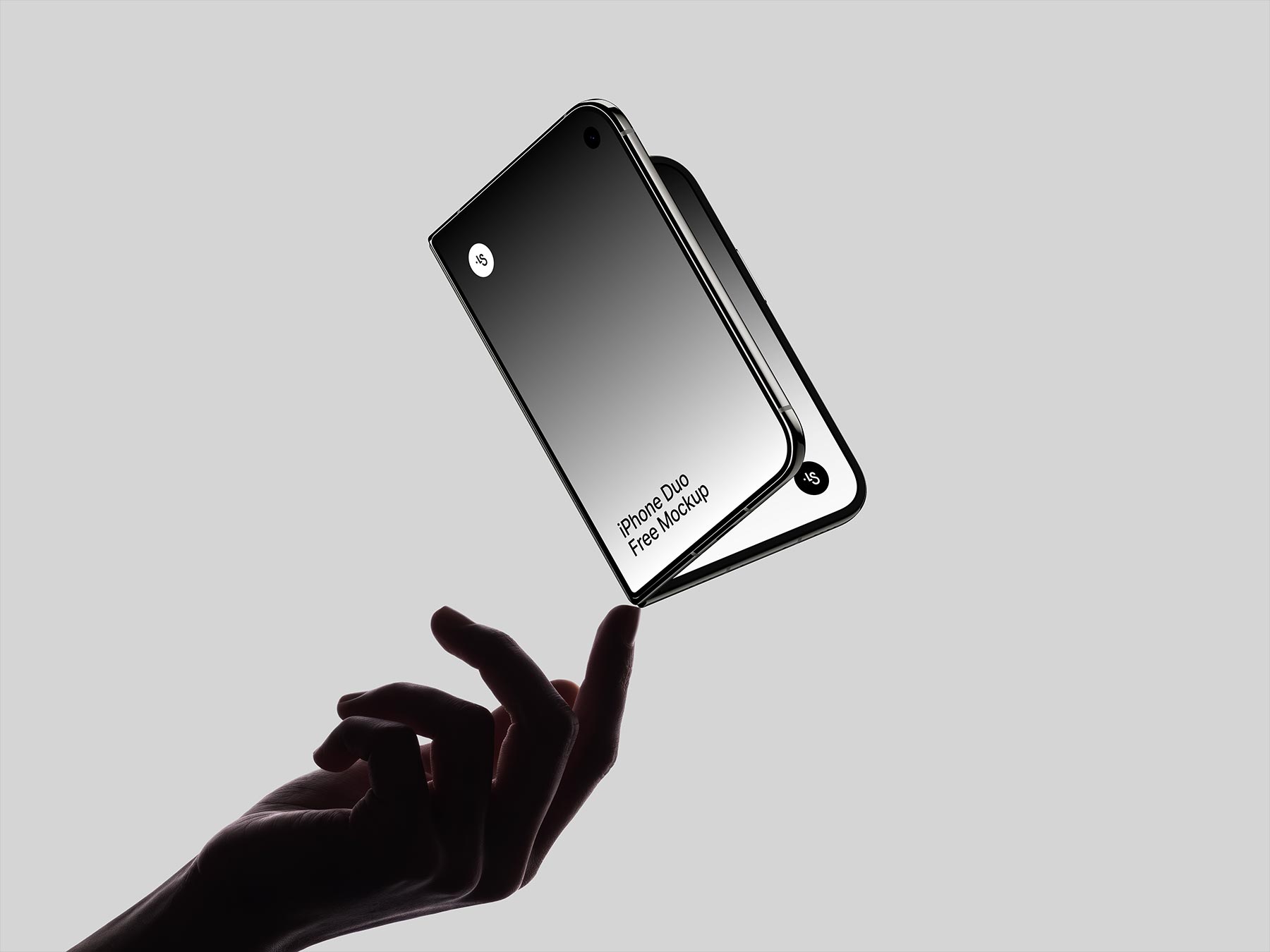 iPhone Duo Mockup (Free Download)